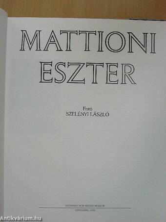 Mattioni Eszter