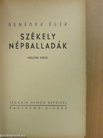 Székely népballadák