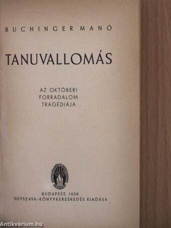 Tanuvallomás