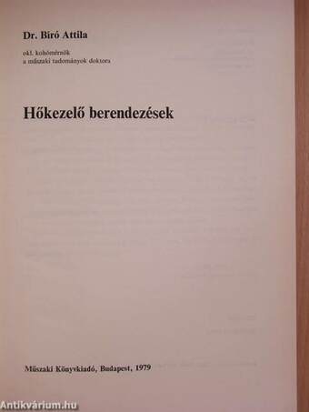 Hőkezelő berendezések