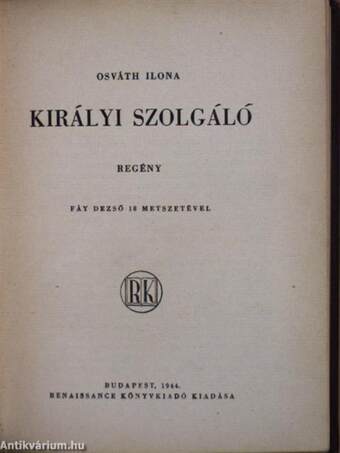 Királyi szolgáló