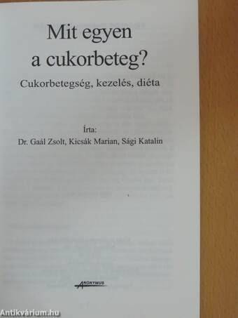 Mit egyen a cukorbeteg?