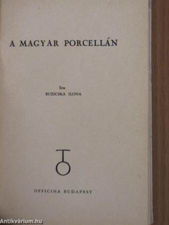 A magyar porcellán