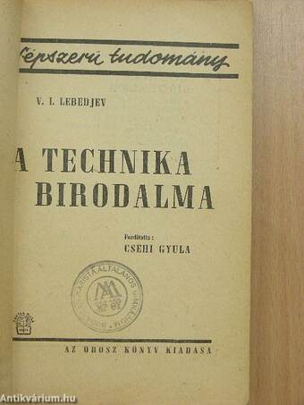 A technika birodalma