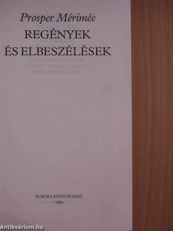 Regények és elbeszélések