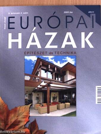 Európai Házak 2009. ősz