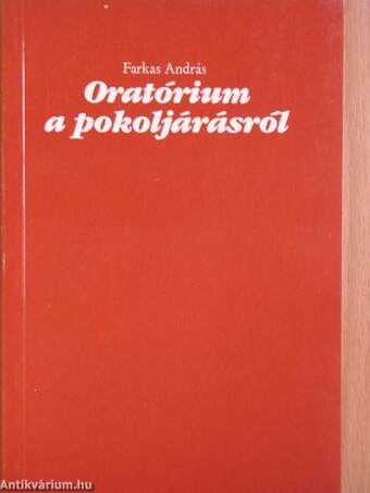 Oratórium a pokoljárásról