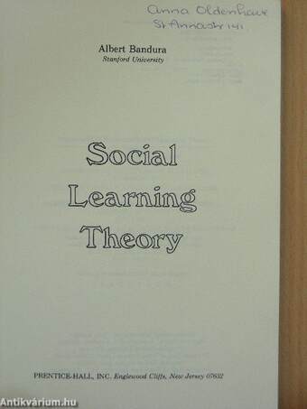 Social Learning Theory