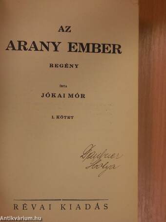 Az arany ember I-II.