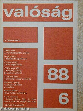 Valóság 1988. június