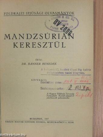 Mandzsúrián keresztül