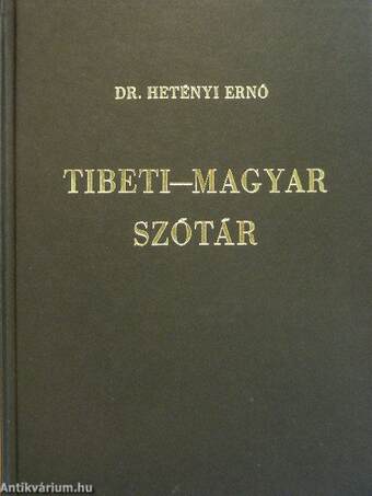 Tibeti-magyar szótár