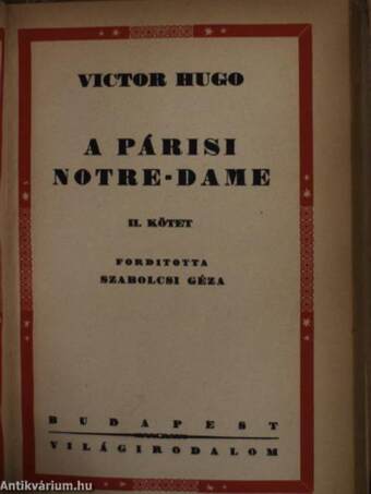 A Párisi Notre-Dame I-II.