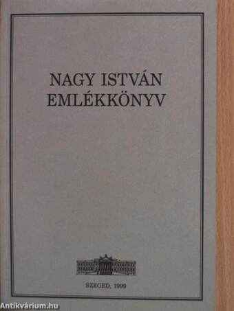 Nagy István emlékkönyv