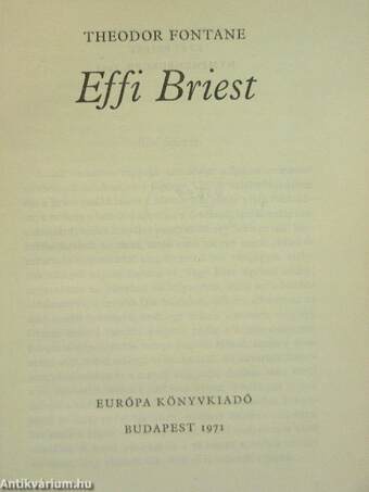 Effi Briest