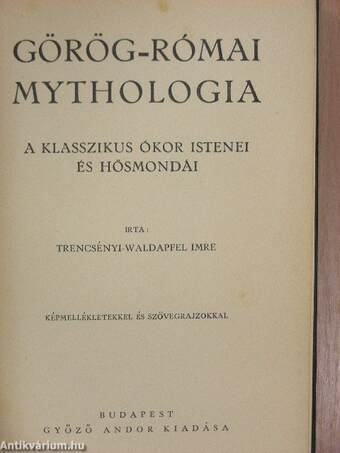 Görög-római mythologia