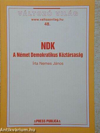 NDK - A Német Demokratikus Köztársaság