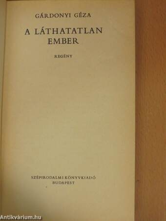 A láthatatlan ember