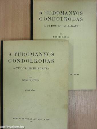 A tudományos gondolkodás I-II.