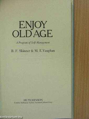 Enjoy old age