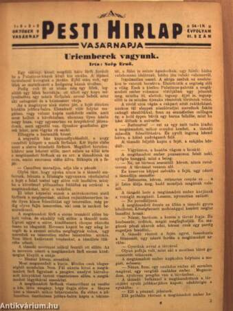 A Pesti Hirlap Vasárnapja 1932. (nem teljes évfolyam)/A Pesti Hirlap karácsonyi albuma