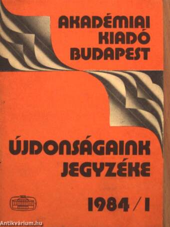 Újdonságaink jegyzéke 1984/1