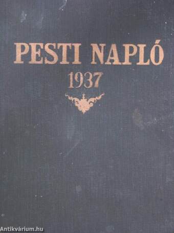 Pesti Napló Képes melléklet 1937. január-december