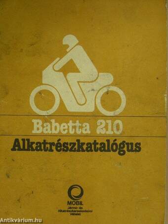 Babetta 210 Alkatrészkatalógus