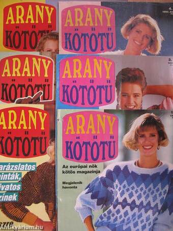 Arany Kötőtű 1990. (nem teljes évfolyam)