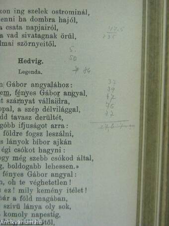 Csalódások/Irene/Vörösmarty Mihály lyrai és vegyes költeményei/Cserhalom/Eger/Gróf Széchenyi István mint iró/B. Eötvös József/Arany János/A nagymama/Csikós