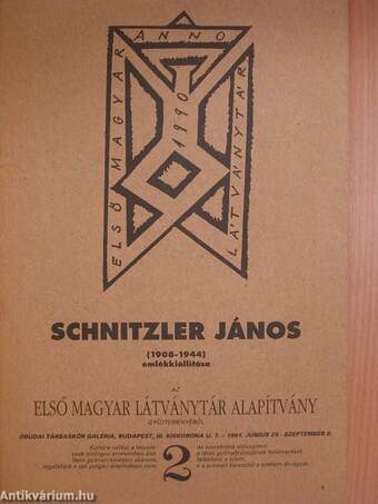 Schnitzler János (1908-1944) emlékkiállítása