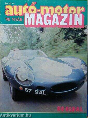 Autó-Motor 1990. január-december/Autó-Motor Magazin 1990 nyár
