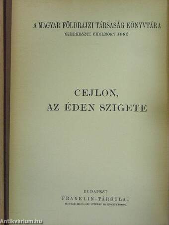 Cejlon, az éden szigete