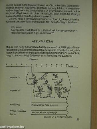 Csecsemőgondozás, nevelés fiataloknak