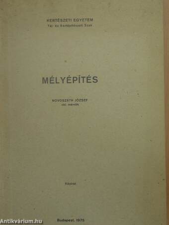 Mélyépítés