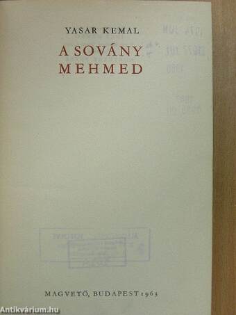 A sovány Mehmed