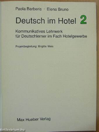 Deutsch im Hotel 2.