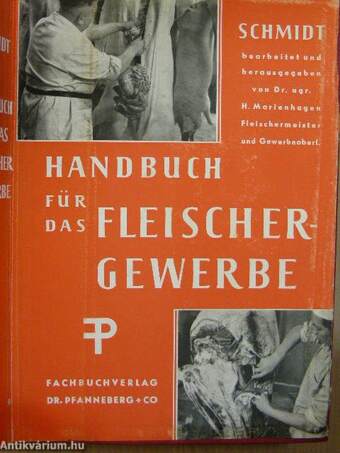 Handbuch für das Fleischergewerbe