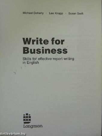 Write for business