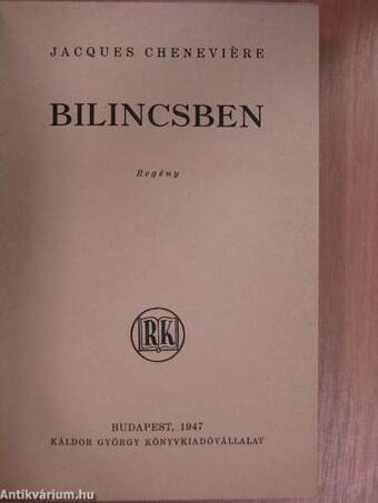 Bilincsben