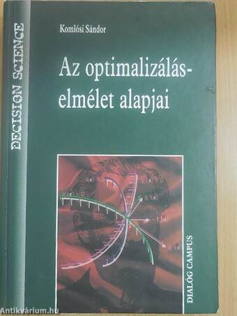 Az optimalizáláselmélet alapjai