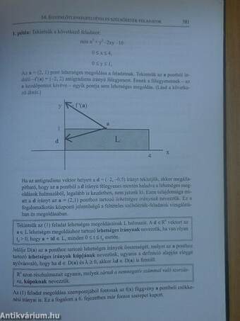 Az optimalizáláselmélet alapjai