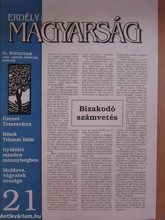 Erdélyi Magyarság 1995. január-február-március