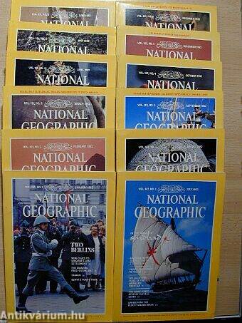 National Geographic January-December 1982.