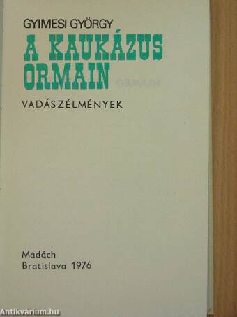 A Kaukázus ormain