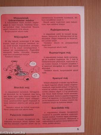 Fakanál - 101 étel belsőségekből