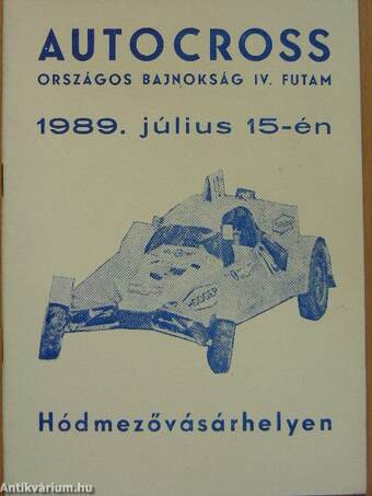 Autocross országos bajnokság IV. futam