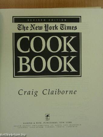 The New York Times Cook Book