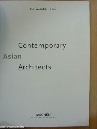 Contemporary Asian Architects