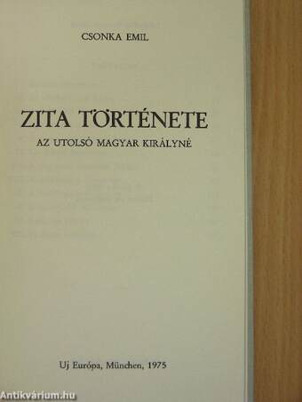 Zita története